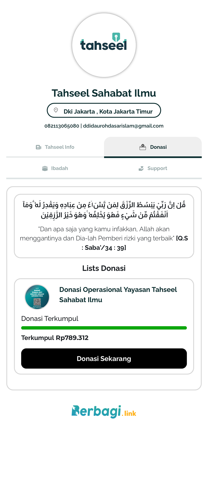 Tahseel Donation
